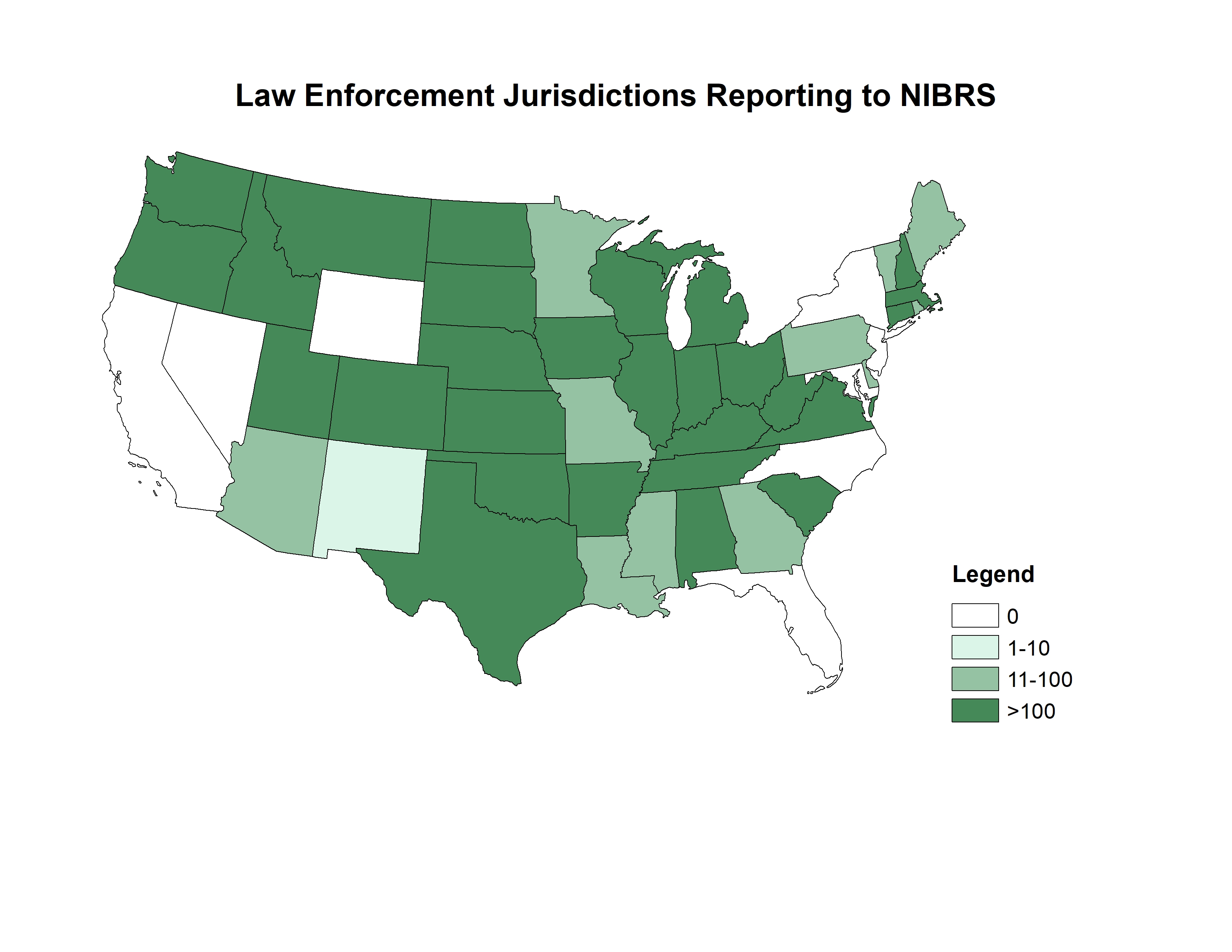 NIBRS jurisdictions